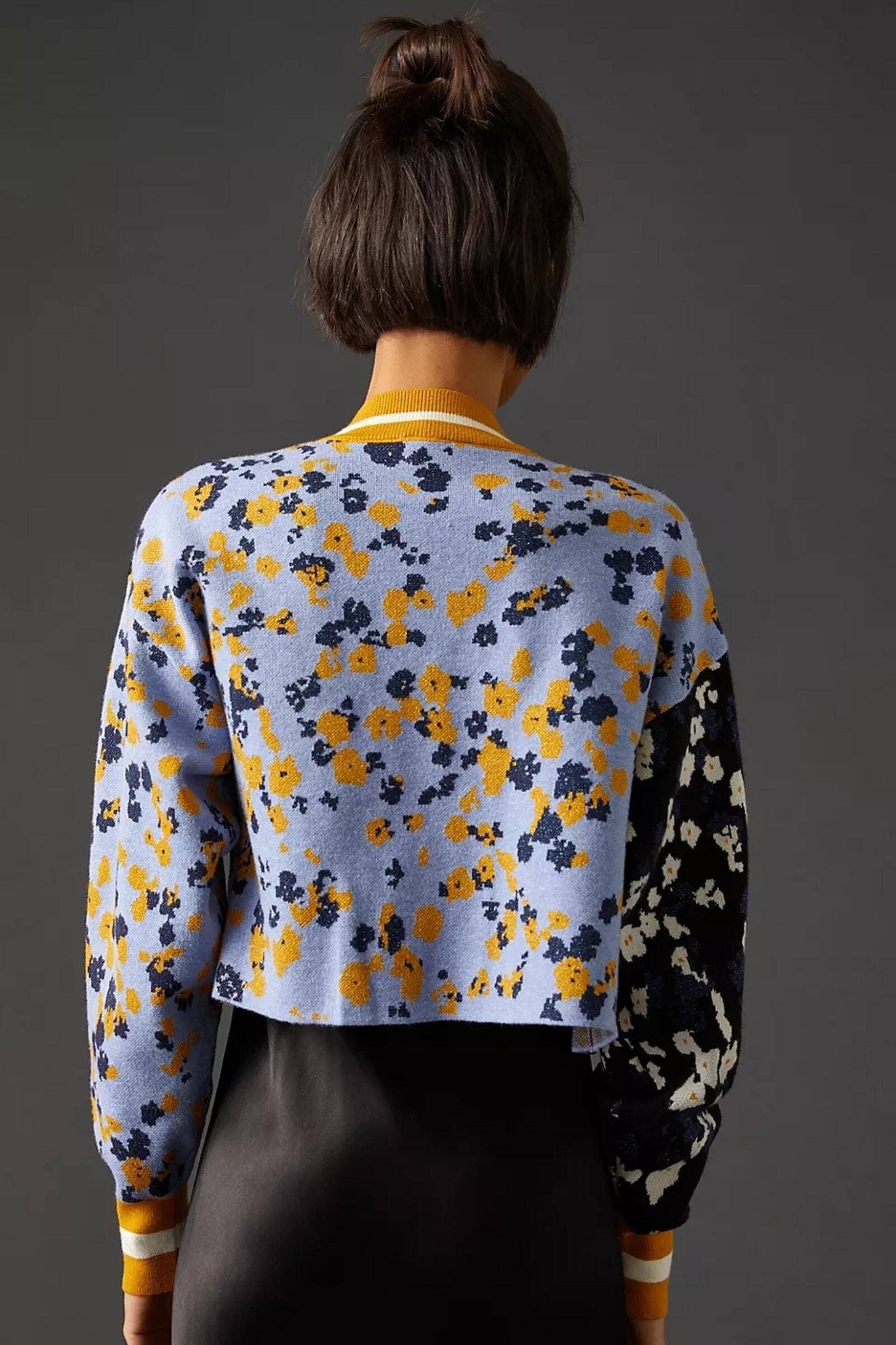Multitone Floral Cardigan