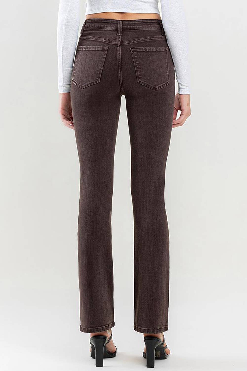 HIGH RISE BOOTCUT JEANS F5519JAV: JAVA / 25