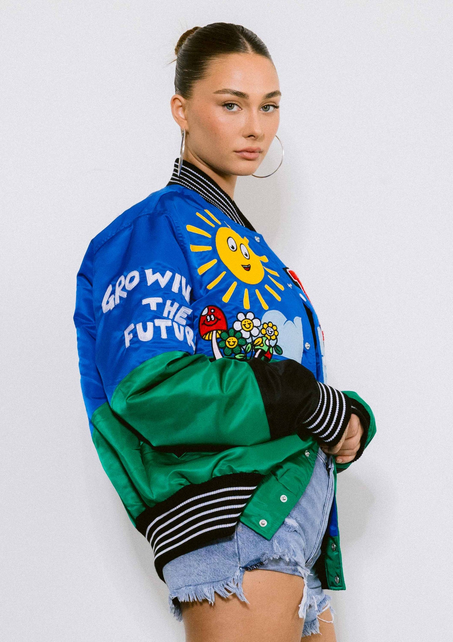 Unisex Varsity Jacket: Royal