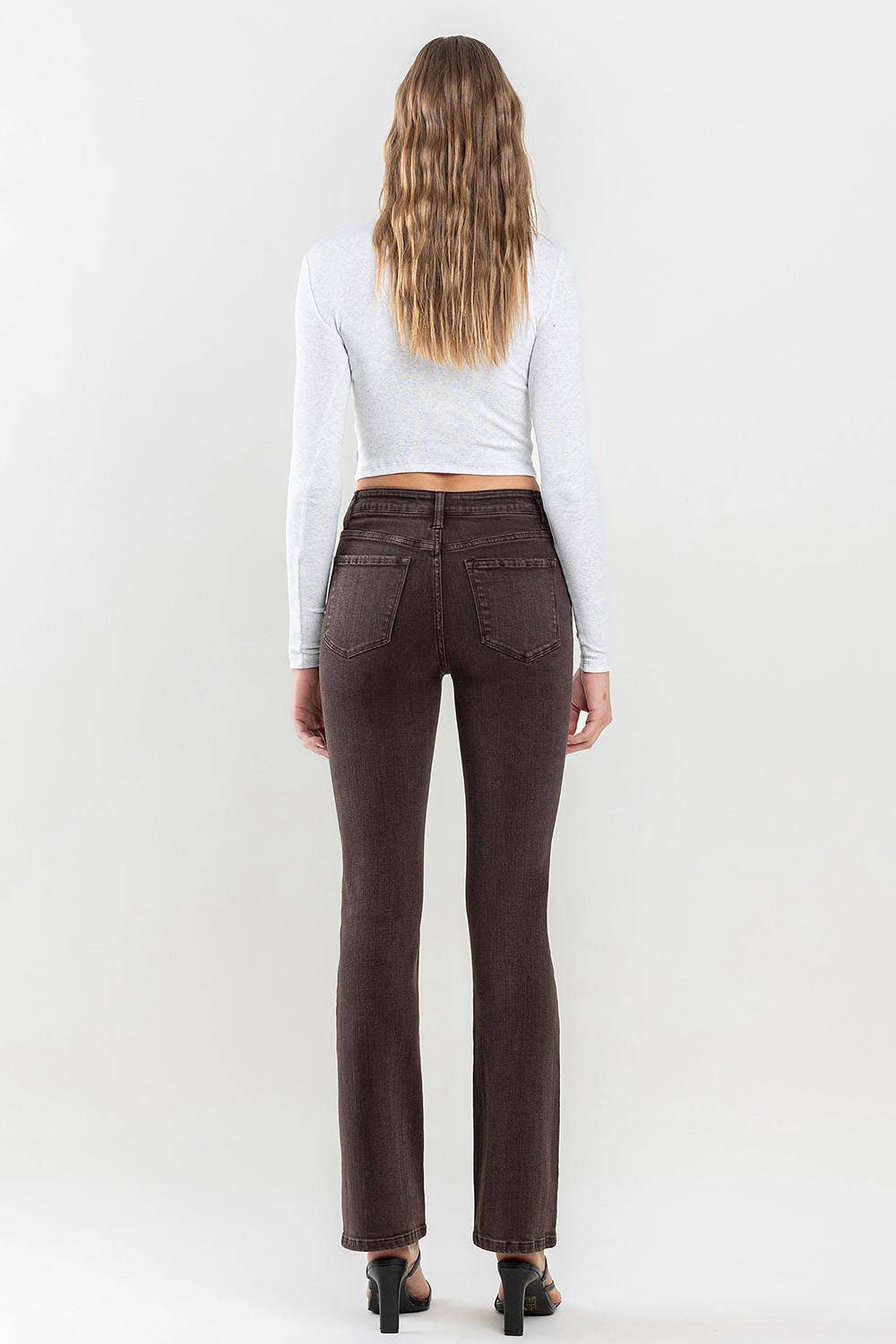 HIGH RISE BOOTCUT JEANS F5519JAV: JAVA / 25