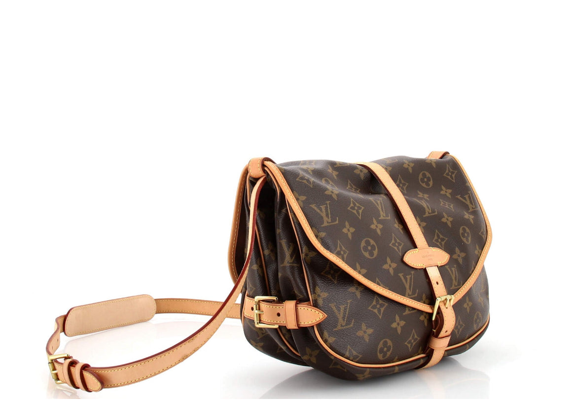 Louis Vuitton Monogram Saumur 30 Messenger Bag