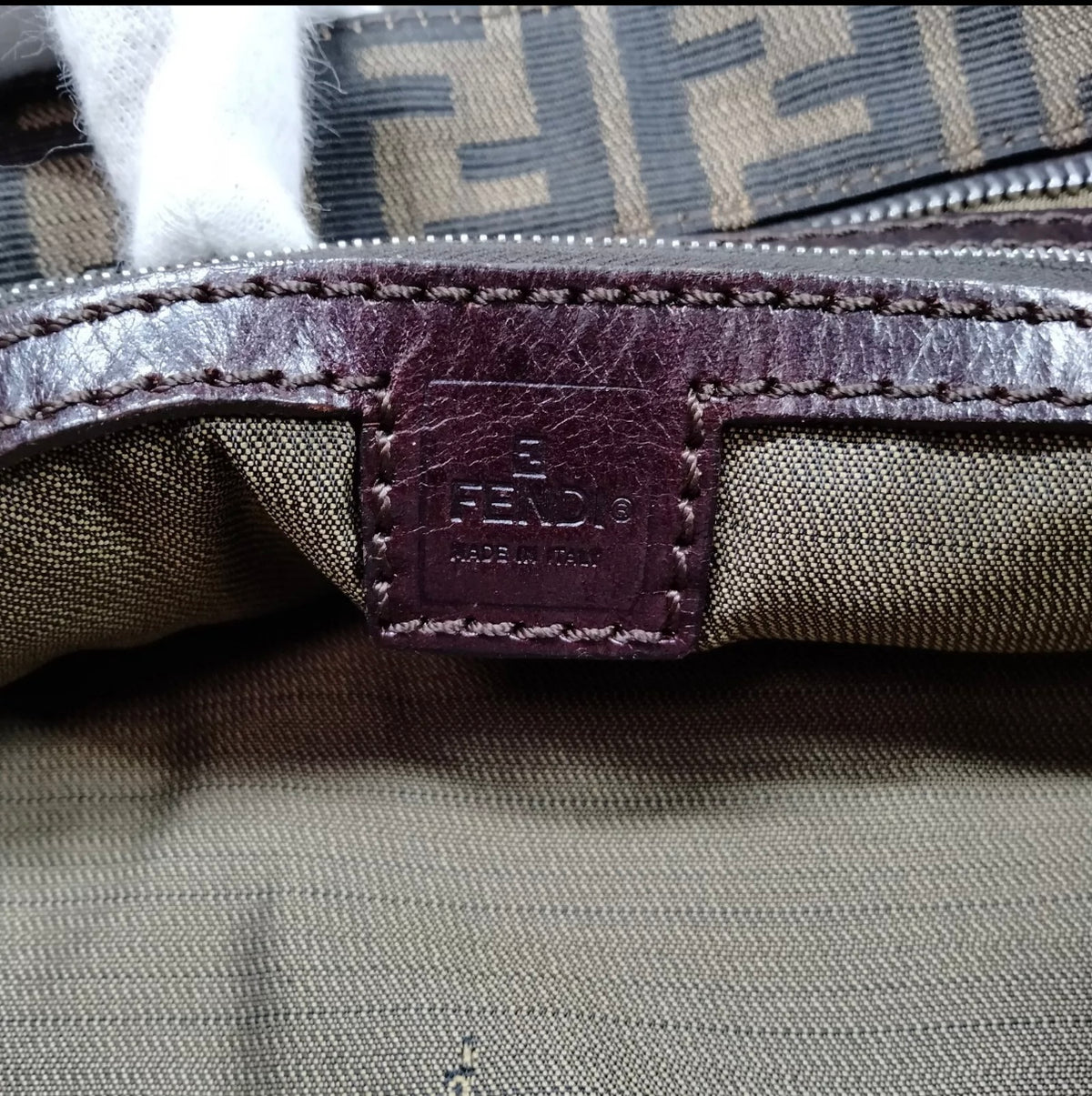 Fendi Canvas Tote