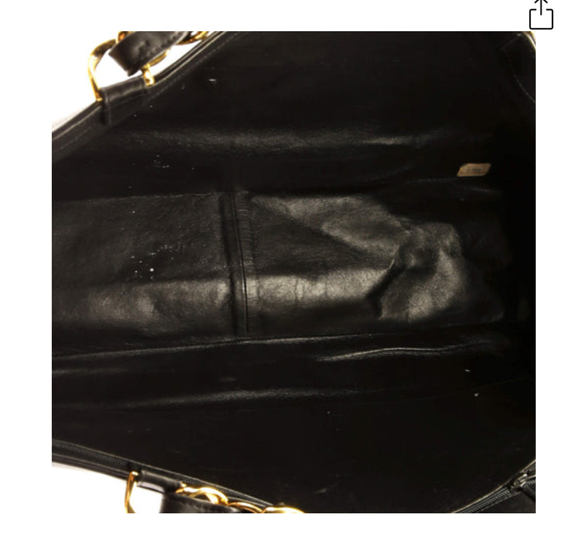 Chanel XL Celebrity Tote Black Leather