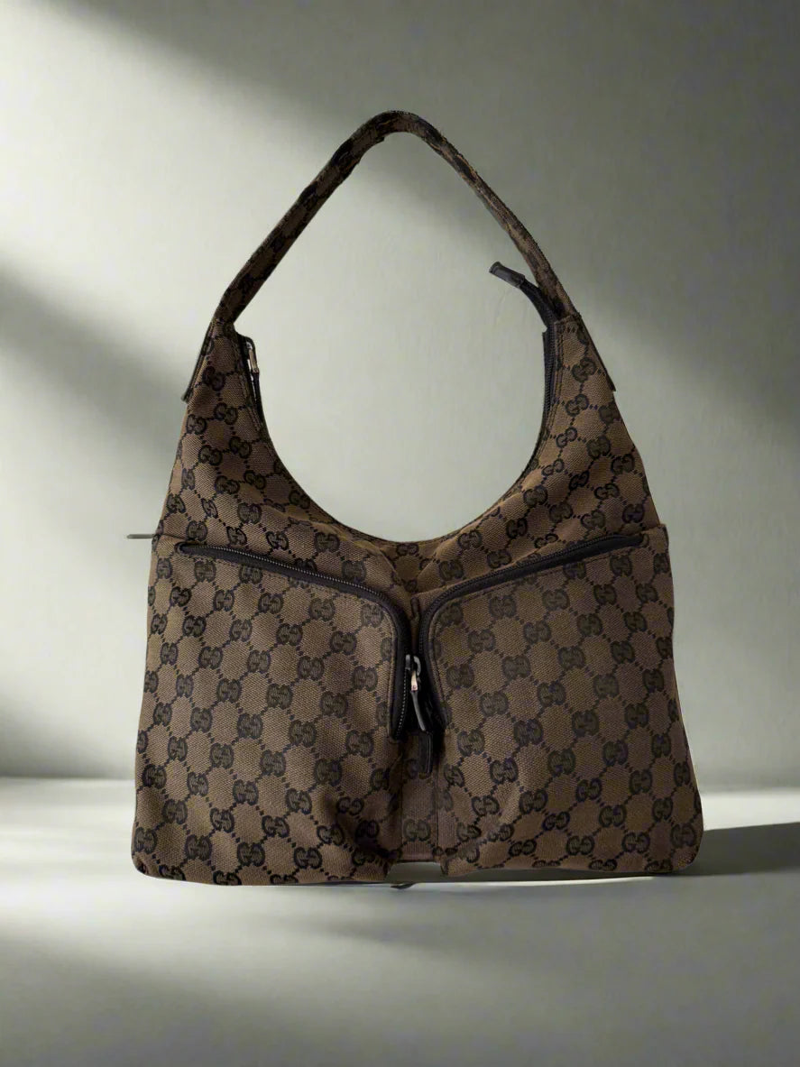 Gucci Monogram Hobo shoulder bag