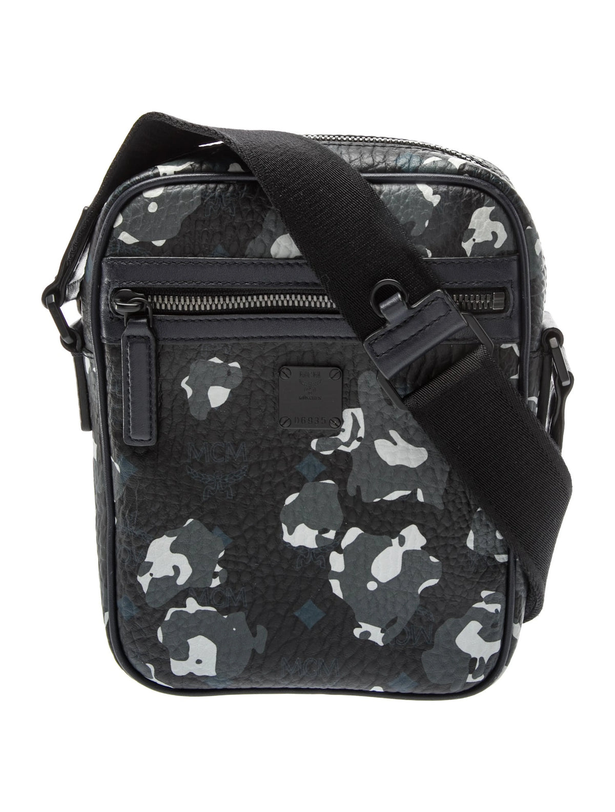 MCM Visetos Camouflage Crossbody Bag