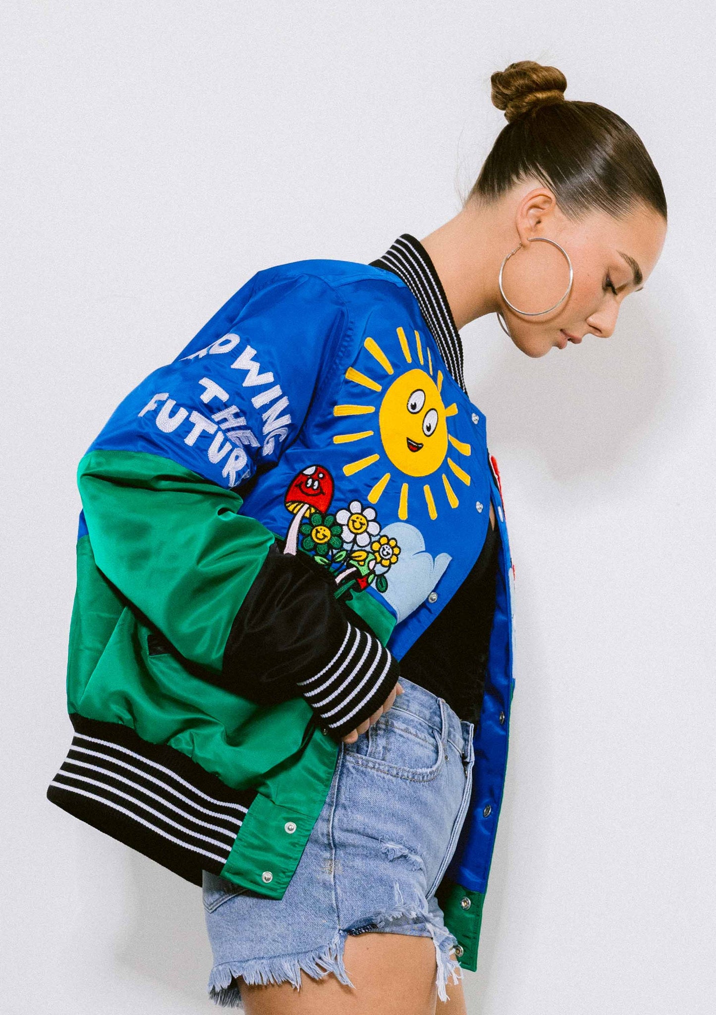 Unisex Varsity Jacket: Royal