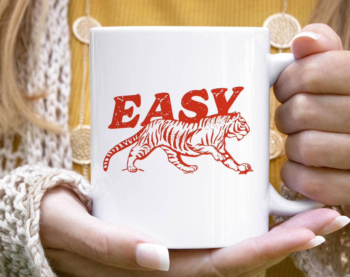 Easy Tiger Retro: 11oz White