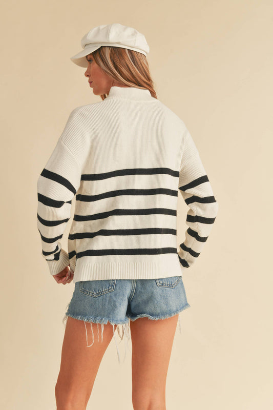 Daffie Sweater 5: White Knit