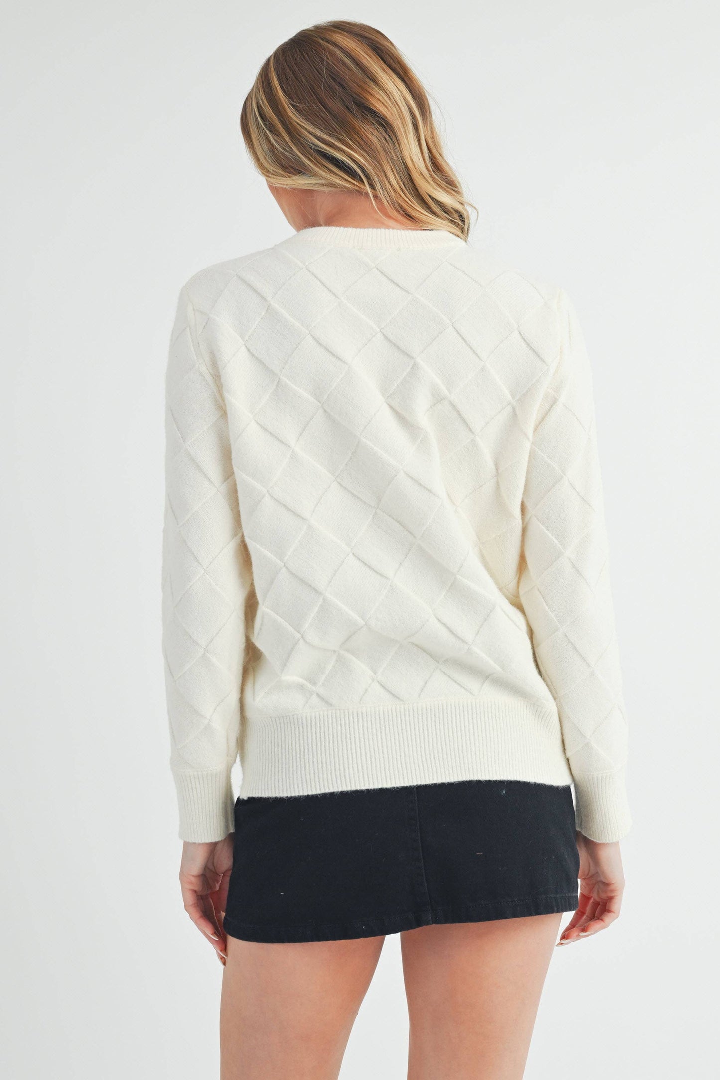 Waverly Sweater 2: Silver Blue / Contemporary / S