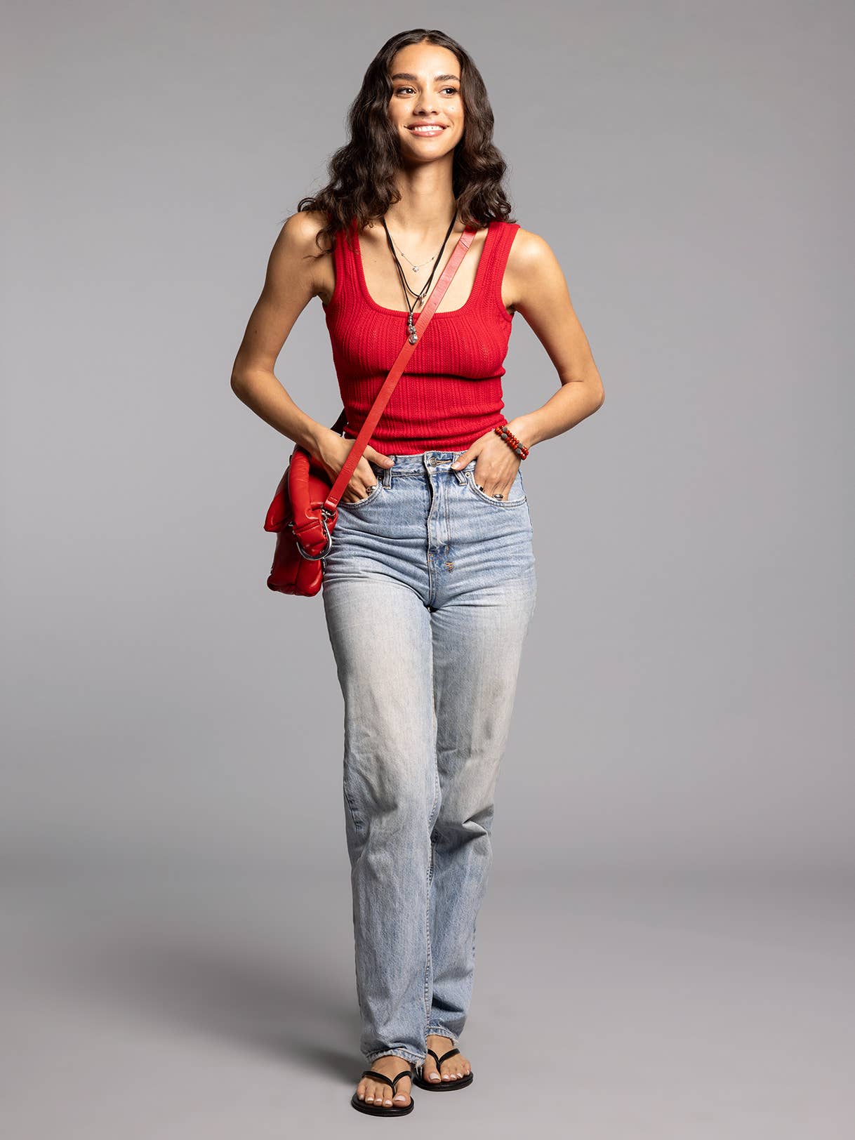 ASTER TANK: RED