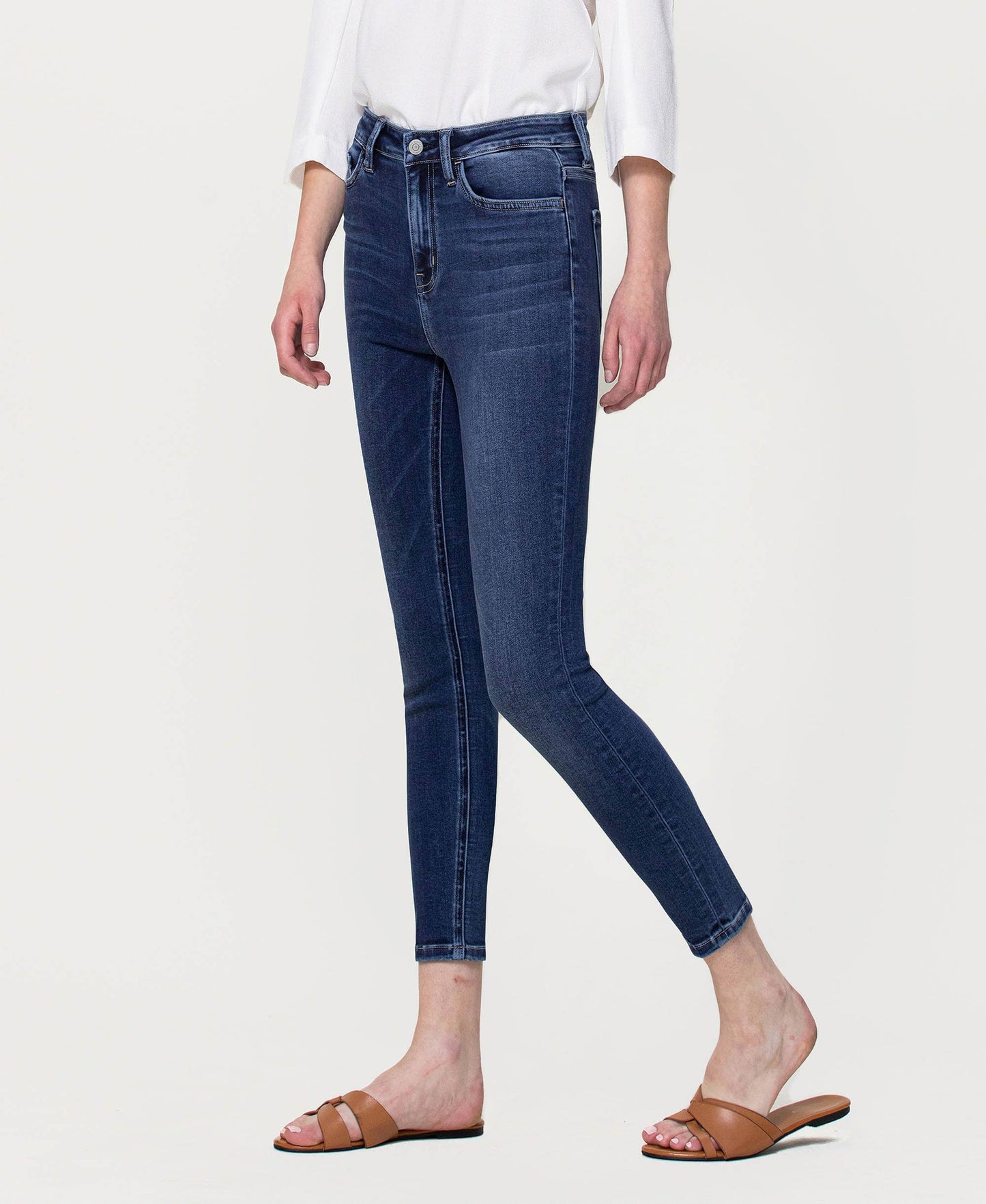 Flying Monkey High Rise Super Soft Crop Skinny Jean