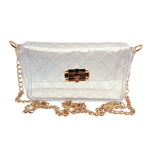 Savanah Clear Quilted Premium Camera Bag