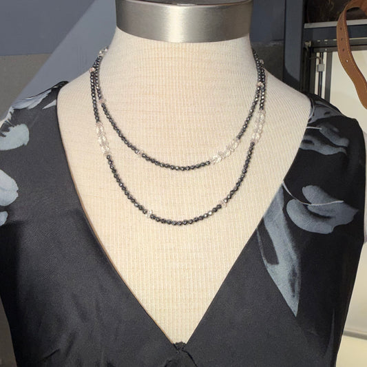 Black Spinel Necklace