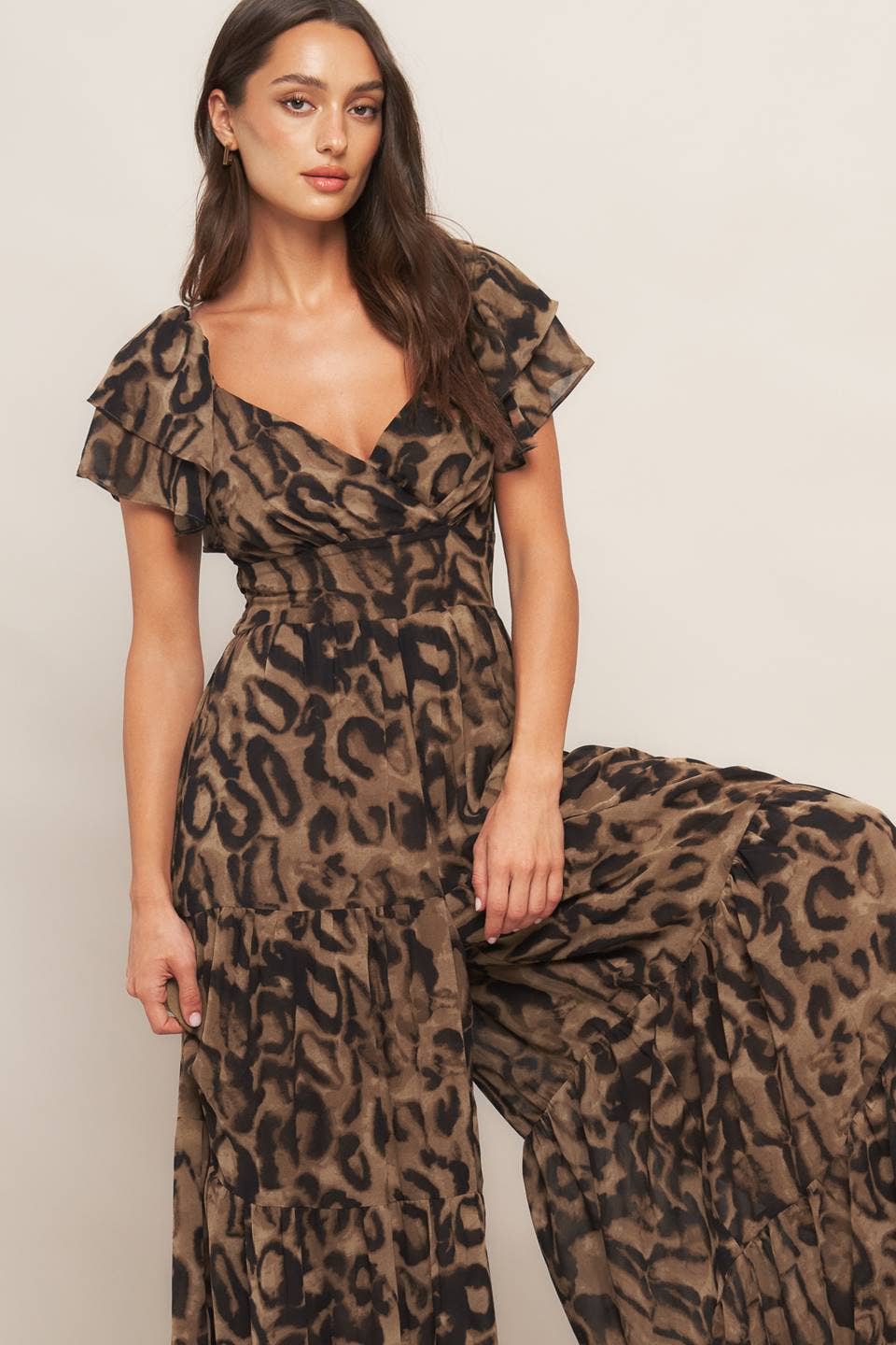 Leopard jumpsuit - IP8946: LEOPARD