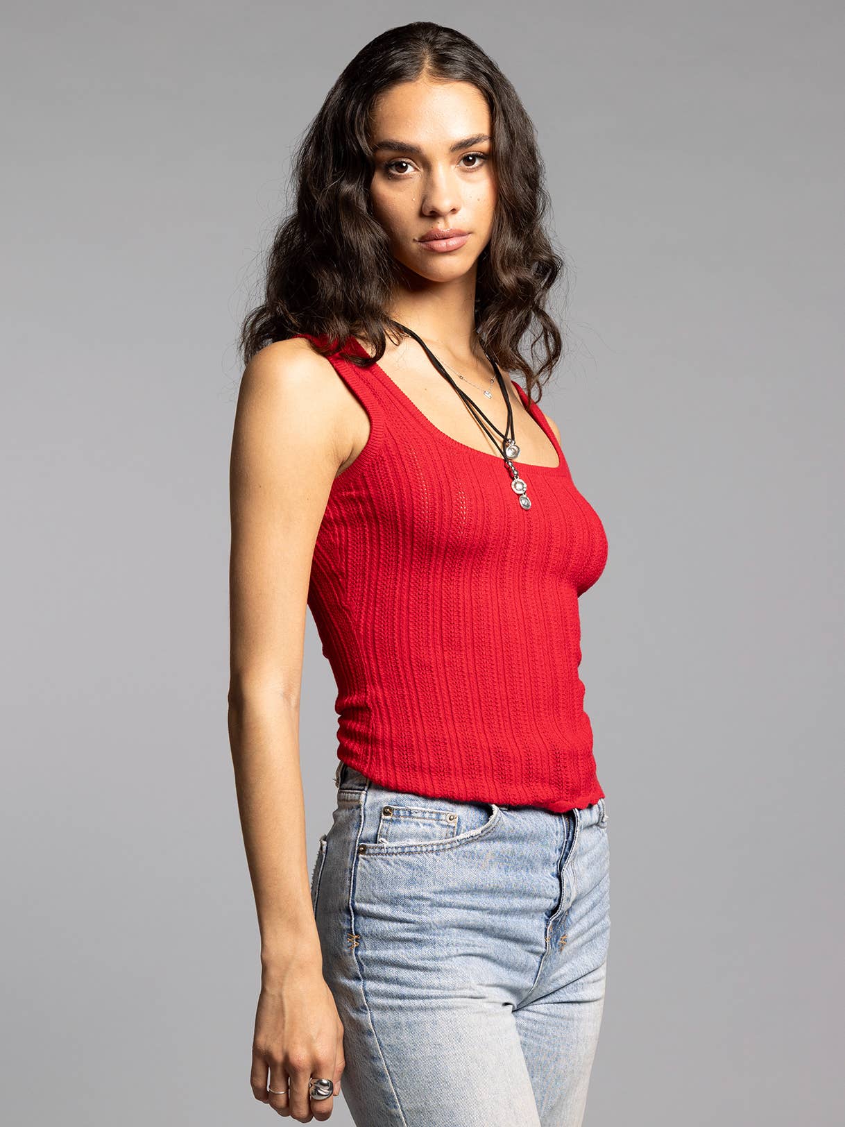 ASTER TANK: RED