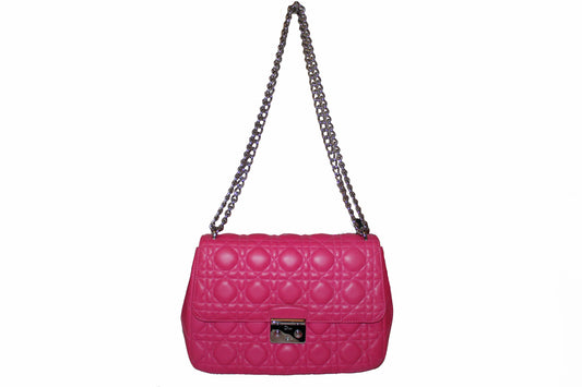 Christian Dior Cannage Miss Dior Flap bag - Fuchsia