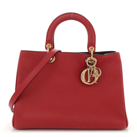 Dior diorissimo large tote - Red