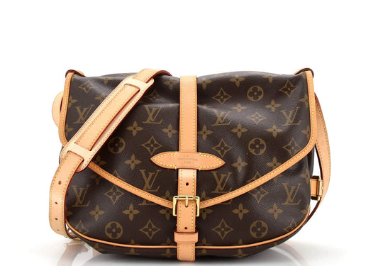 Louis Vuitton Monogram Saumur 30 Messenger Bag