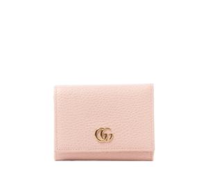 Gucci Pink small GG tri-fold wallet