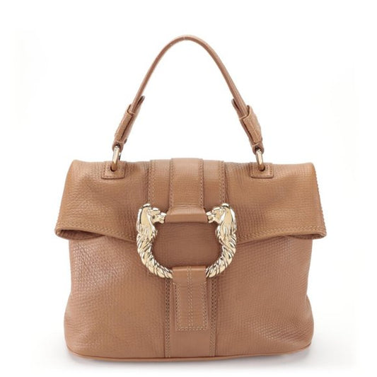 Bvlgari Satchel Camel