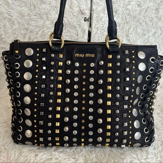 Miu Miu studded handbag