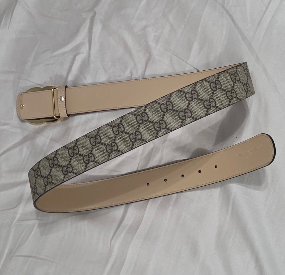 Gucci Tan Reversible belt