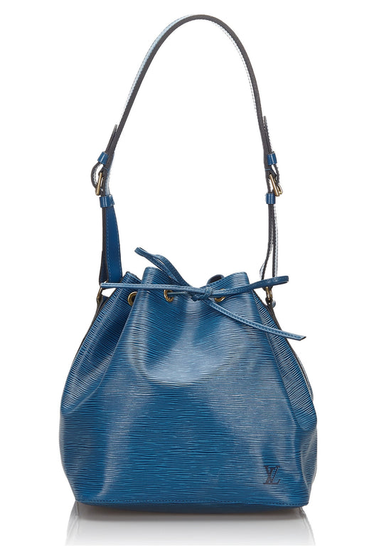 Louis Vuitton Vintage Blue Epi Leather Noe