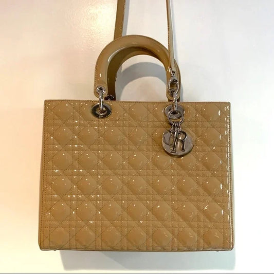 Christian Dior Cannage Lady Dior Tote