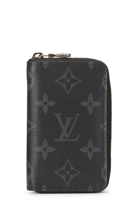 Louis Vuitton Zippy Coin Purse - Black and Gray