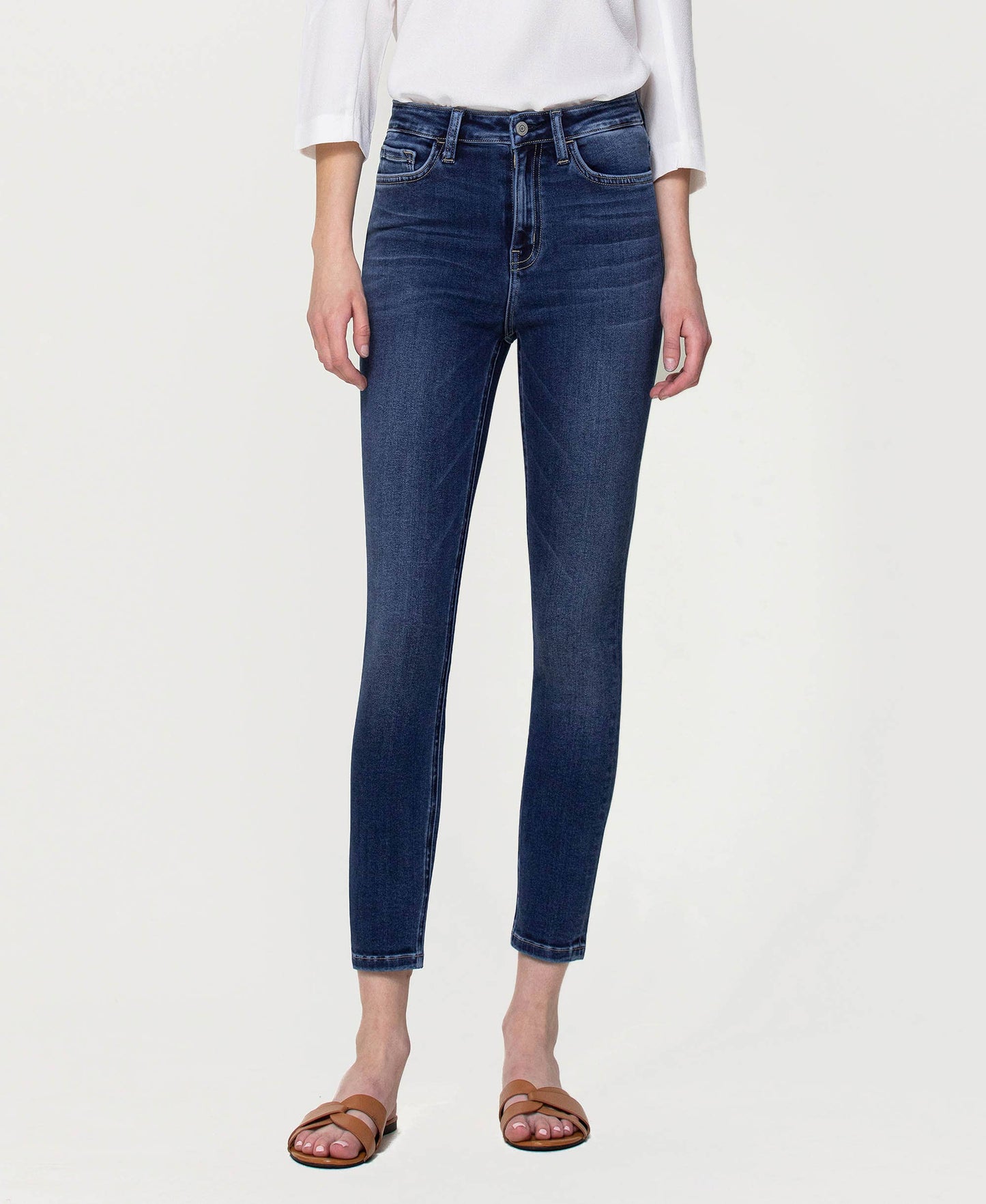 Flying Monkey High Rise Super Soft Crop Skinny Jean
