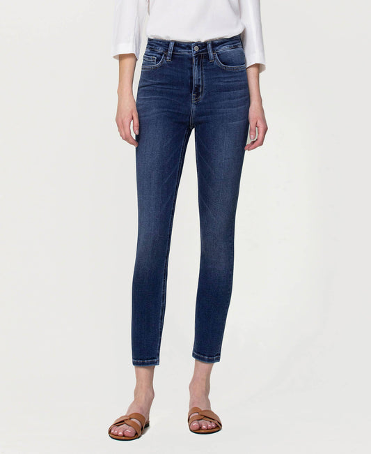 Flying Monkey High Rise Super Soft Crop Skinny Jean