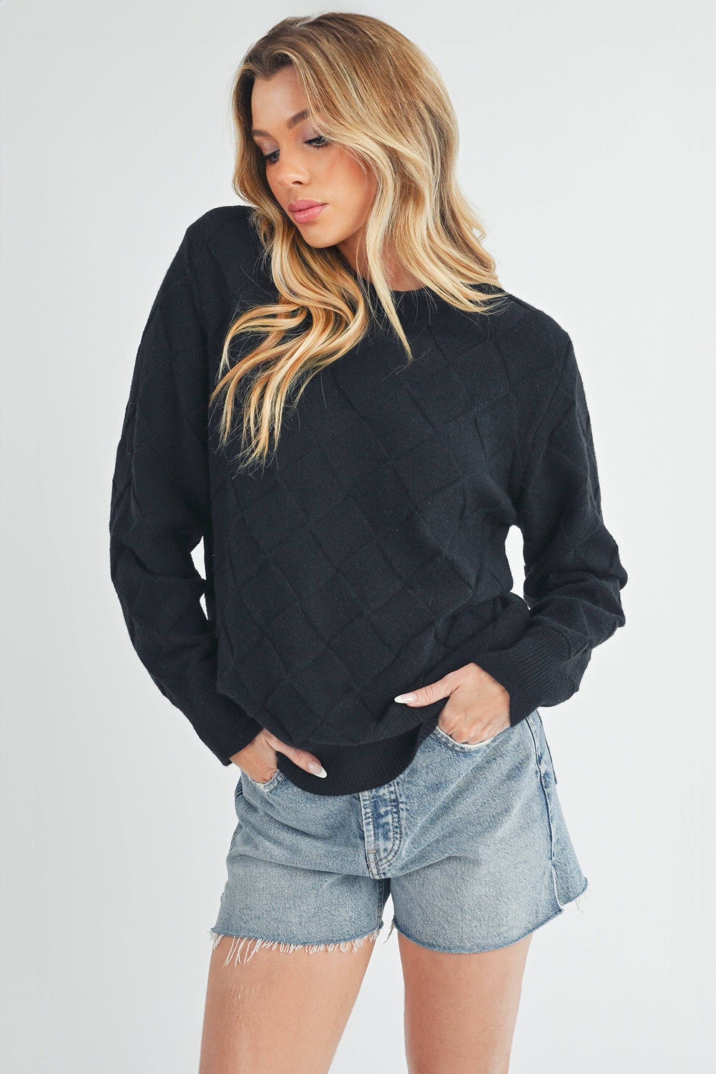 Waverly Sweater 2: Black / Contemporary