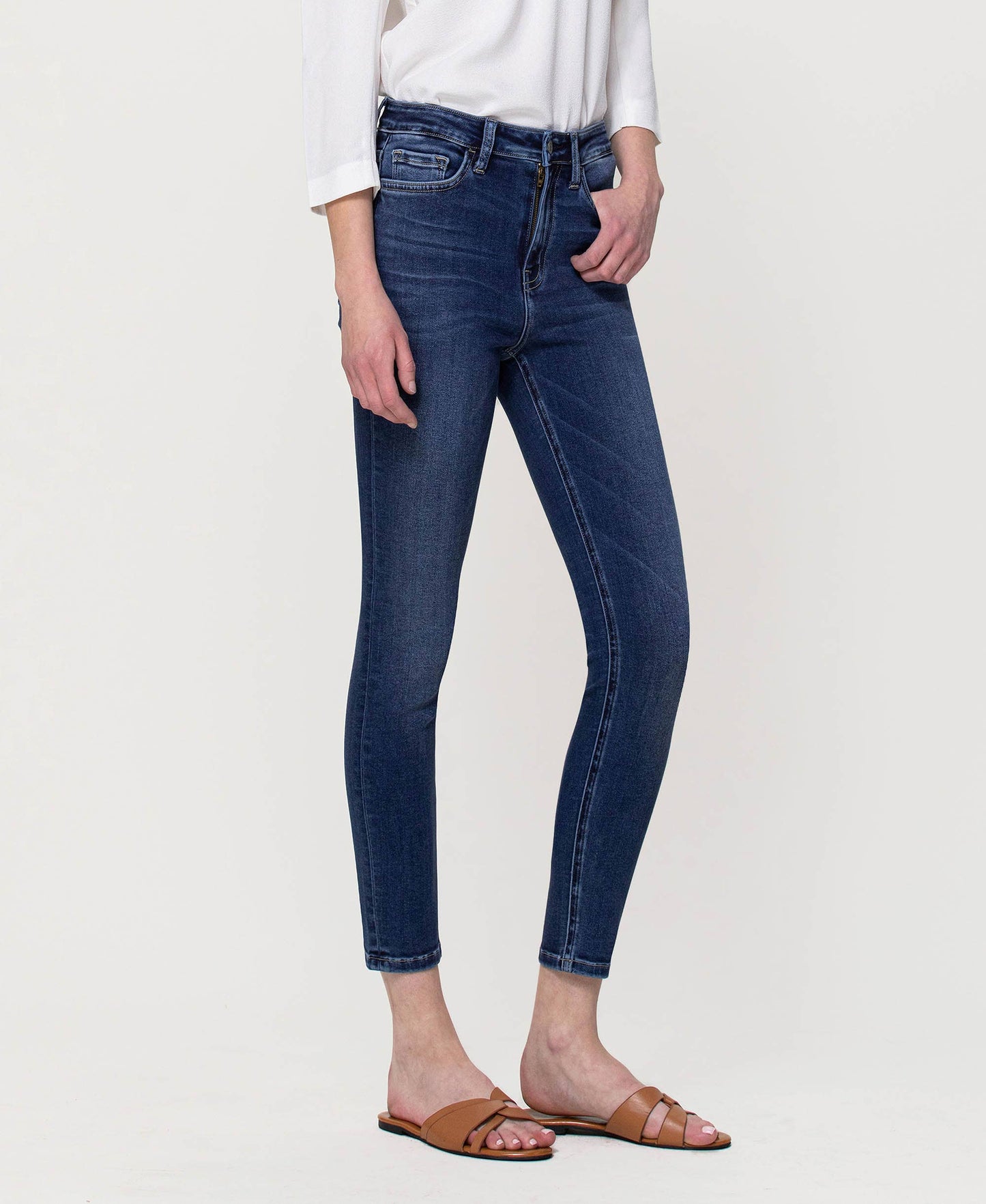 Flying Monkey High Rise Super Soft Crop Skinny Jean
