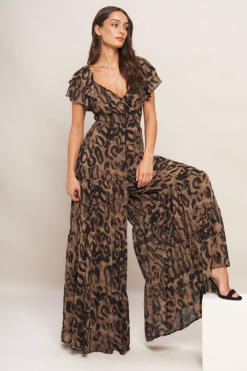 Leopard jumpsuit - IP8946: LEOPARD
