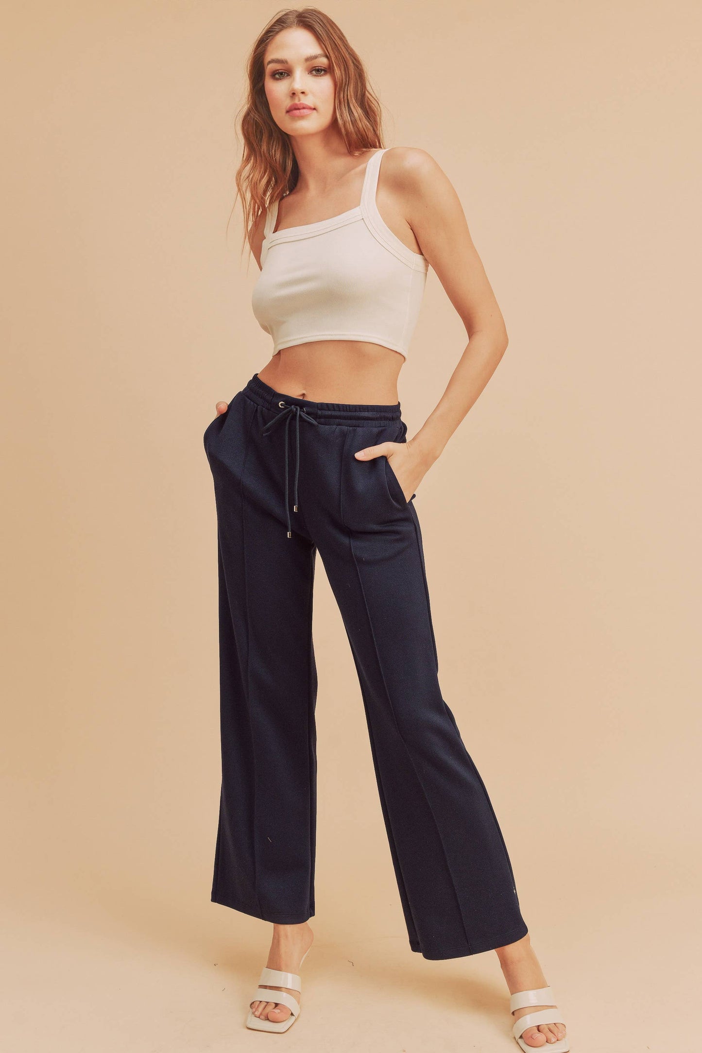 Pheobe Pants 1: Navy