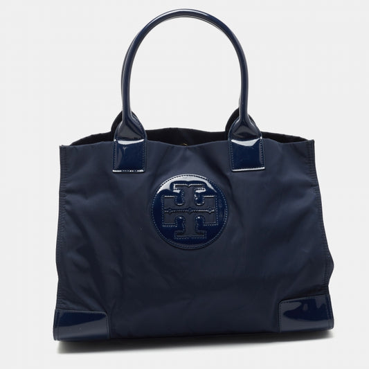 Tory Burch Women's Ella Patent Shoulder Tote Bag
